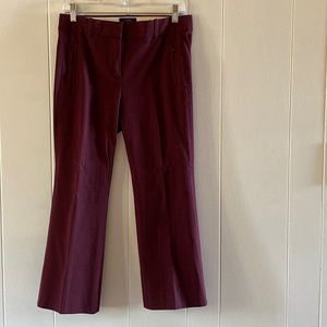 JCrew Maroon Teddie Pants